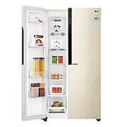 LG Холодильник LG GC-B247JEDV | 679л | Бежевый | Total No Frost, GC-B247JEDV, thumbnail 3